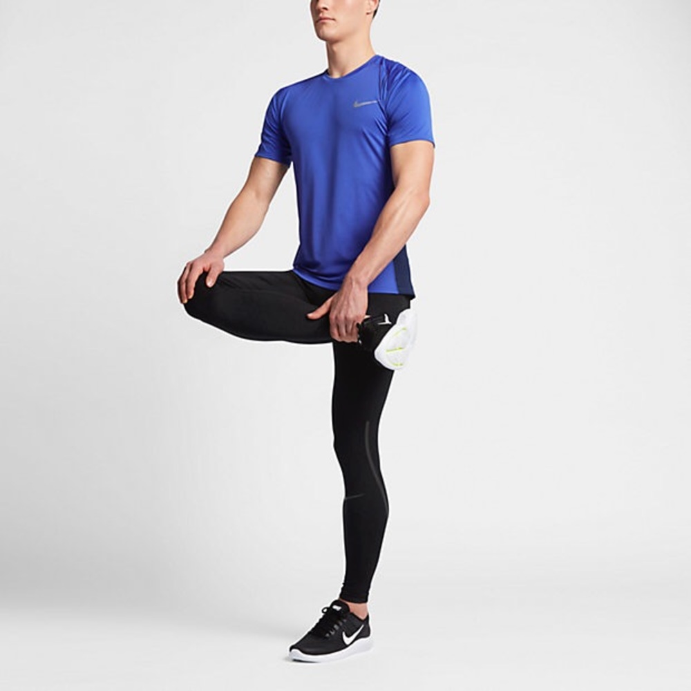Paramount Blue Nike Miler Running Tee